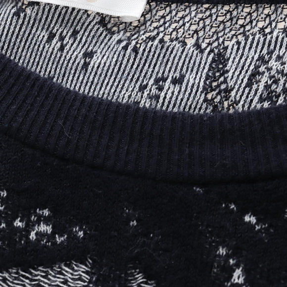 Chloe Sweater Knitted Fabrics cotton Black Auth 212447M