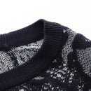 Chloe Sweater Knitted Fabrics cotton Black Auth 212447M-14