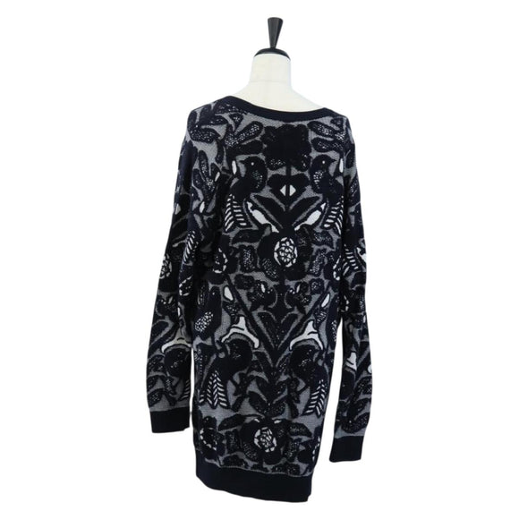 Chloe Sweater Knitted Fabrics cotton Black Auth 212447M