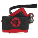 Coach x Michael B. Jordan × NARUTO Pass Case Leather Black Silver Auth 212450M-2