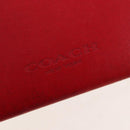 Coach x Michael B. Jordan × NARUTO Pass Case Leather Black Silver Auth 212450M-8
