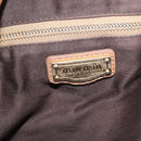 Miu Miu Hand Bag Leather Brown Gold Auth 212451-19