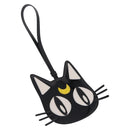 Jimmy Choo x Sailor Moon Luna Card Case Leather Black Auth 212454SM-1
