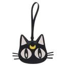 Jimmy Choo x Sailor Moon Luna Card Case Leather Black Auth 212454SM-2