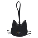 Jimmy Choo x Sailor Moon Luna Card Case Leather Black Auth 212454SM-3
