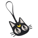 Jimmy Choo x Sailor Moon Luna Card Case Leather Black Auth 212455SM-1