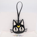 Jimmy Choo x Sailor Moon Luna Card Case Leather Black Auth 212455SM-21