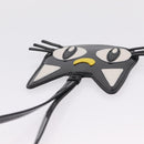Jimmy Choo x Sailor Moon Luna Card Case Leather Black Auth 212455SM-8