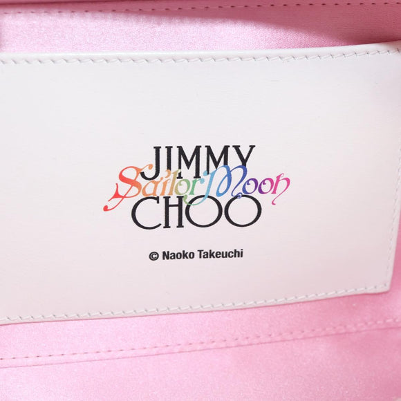 Jimmy Choo x Sailor Moon Sailor Guardians Phone Case Leather White Auth 212461SM