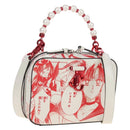 Jimmy Choo x Sailor Moon Sailor Mars Vanity Avenue Bag Leather Auth 212462SM-1