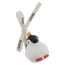 LOEWE Ornament Glass White Gold Auth 212471M-1