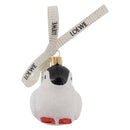 LOEWE Ornament Glass White Gold Auth 212471M-2