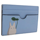 LOEWE x Studio Ghibli Little Totoro Card Case Leather Light Blue Auth 212472SAM-1