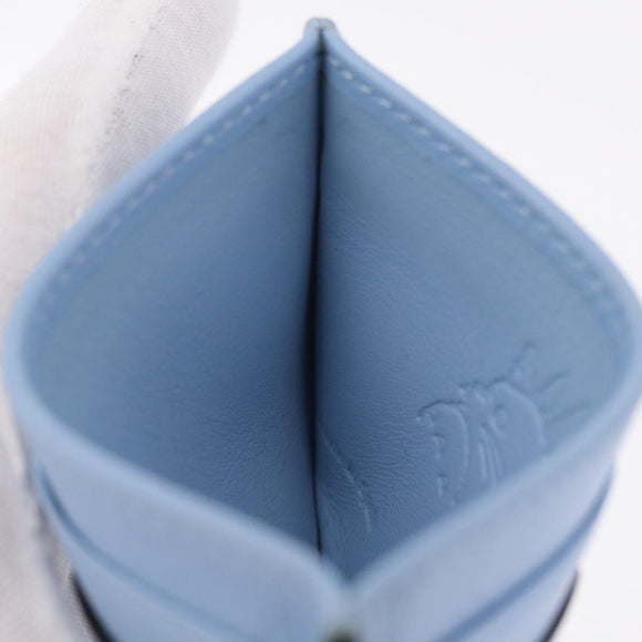 LOEWE x Studio Ghibli Little Totoro Card Case Leather Light Blue Auth 212472SAM