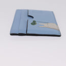 LOEWE x Studio Ghibli Little Totoro Card Case Leather Light Blue Auth 212472SAM-6