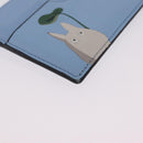 LOEWE x Studio Ghibli Little Totoro Card Case Leather Light Blue Auth 212472SAM-9