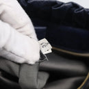 Miu Miu Hand Bag Leather 2way Navy Gold Auth 212475SAM-24