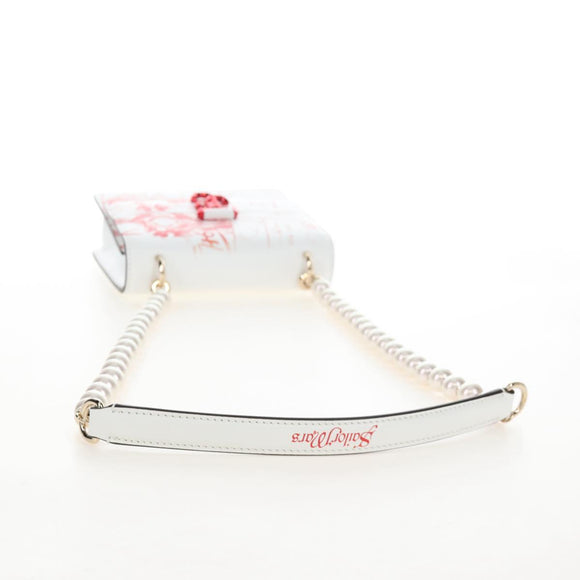 Jimmy Choo x Sailor Moon Sailor Mars Varenne Quad XS Bag Leather Auth 212482SM
