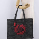 Coach x Michael B. Jordan x Naruto Shippuden Tote Bag Canvas Gray Auth 212484M-22