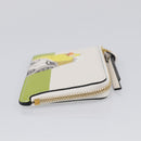 LOEWE x Studio Ghibli Mr. Otori Coin Purse Leather Beige Gold Auth 212486SAM-4