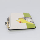 LOEWE x Studio Ghibli Mr. Otori Coin Purse Leather Beige Gold Auth 212486SAM-5