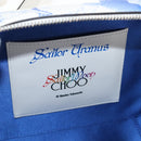 Jimmy Choo x Sailor Moon Sailor Uranus Vanity Avenue Bag Leather Auth 212490SM-22