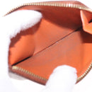 LOEWE x Studio Ghibli Calcifer Coin Purse Leather Brown Gold Auth 212494A-17