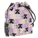Miu Miu Pouch Canvas Pink Silver Auth 212496A-1