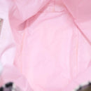 Miu Miu Pouch Canvas Pink Silver Auth 212496A-17