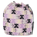 Miu Miu Pouch Canvas Pink Silver Auth 212496A-3