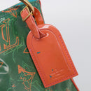 LOUIS VUITTON Bonbon Richard Prince Pochette Bag Green M95748 LV Auth 212498-16