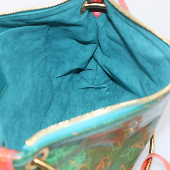 LOUIS VUITTON Bonbon Richard Prince Pochette Bag Green M95748 LV Auth 212498