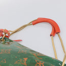 LOUIS VUITTON Bonbon Richard Prince Pochette Bag Green M95748 LV Auth 212498-8