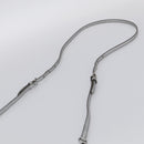 Miu Miu Matelasse Shoulder Bag Leather Silver Auth 212499V-8