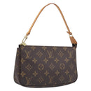 LOUIS VUITTON Monogram Pochette Accessoires Pouch M51980 LV Auth 212500-1