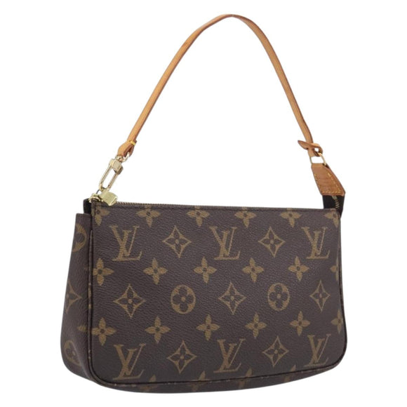 LOUIS VUITTON Monogram Pochette Accessoires Pouch M51980 LV Auth 212500