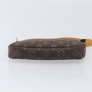 LOUIS VUITTON Monogram Pochette Accessoires Pouch M51980 LV Auth 212500-10