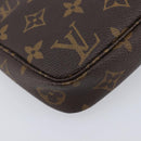 LOUIS VUITTON Monogram Pochette Accessoires Pouch M51980 LV Auth 212500-12