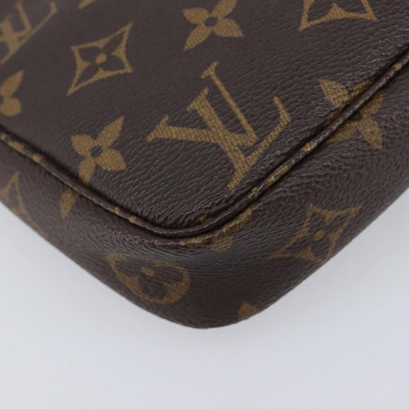 LOUIS VUITTON Monogram Pochette Accessoires Pouch M51980 LV Auth 212500