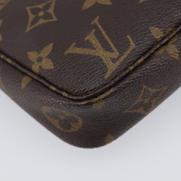 LOUIS VUITTON Monogram Pochette Accessoires Pouch M51980 LV Auth 212500