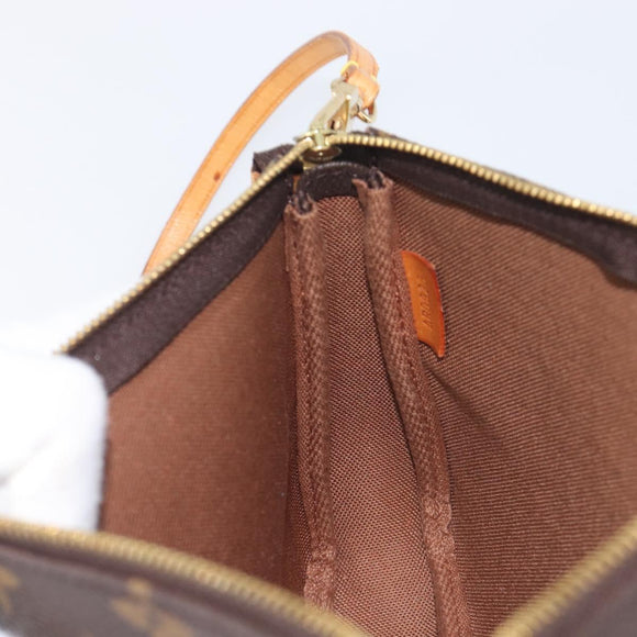 LOUIS VUITTON Monogram Pochette Accessoires Pouch M51980 LV Auth 212500