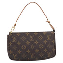 LOUIS VUITTON Monogram Pochette Accessoires Pouch M51980 LV Auth 212500-2