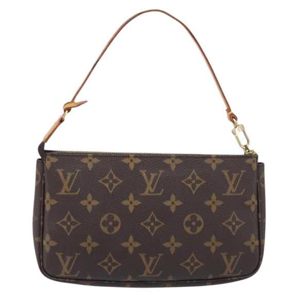 LOUIS VUITTON Monogram Pochette Accessoires Pouch M51980 LV Auth 212500