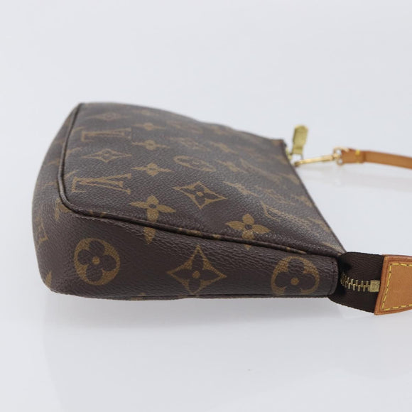 LOUIS VUITTON Monogram Pochette Accessoires Pouch M51980 LV Auth 212500
