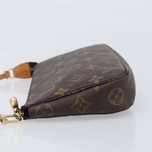 LOUIS VUITTON Monogram Pochette Accessoires Pouch M51980 LV Auth 212500
