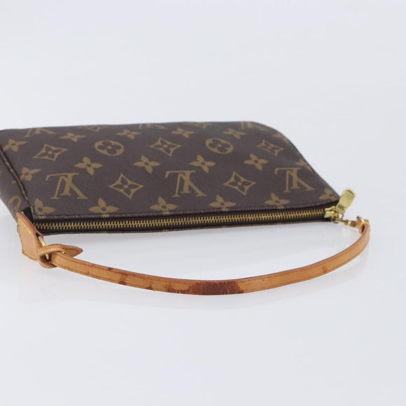 LOUIS VUITTON Monogram Pochette Accessoires Pouch M51980 LV Auth 212500