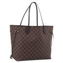 LOUIS VUITTON Damier Ebene Neverfull MM Tote Bag N51105 LV Auth 212501V-1