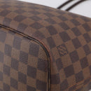 LOUIS VUITTON Damier Ebene Neverfull MM Tote Bag N51105 LV Auth 212501V-10