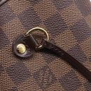LOUIS VUITTON Damier Ebene Neverfull MM Tote Bag N51105 LV Auth 212501V-14