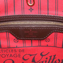 LOUIS VUITTON Damier Ebene Neverfull MM Tote Bag N51105 LV Auth 212501V-17